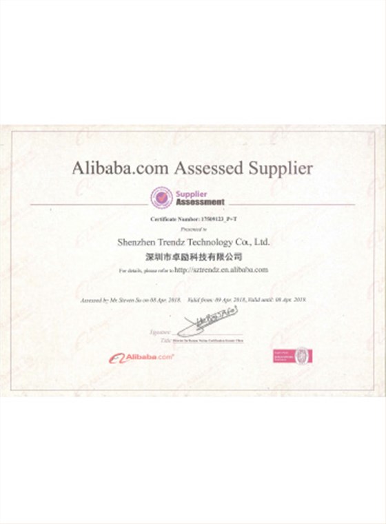 Alibaba.com Assessed Supplier